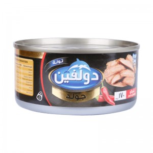 تونه دولفين شرائح حار 170جم